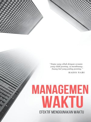 cover image of Manajemen Waktu